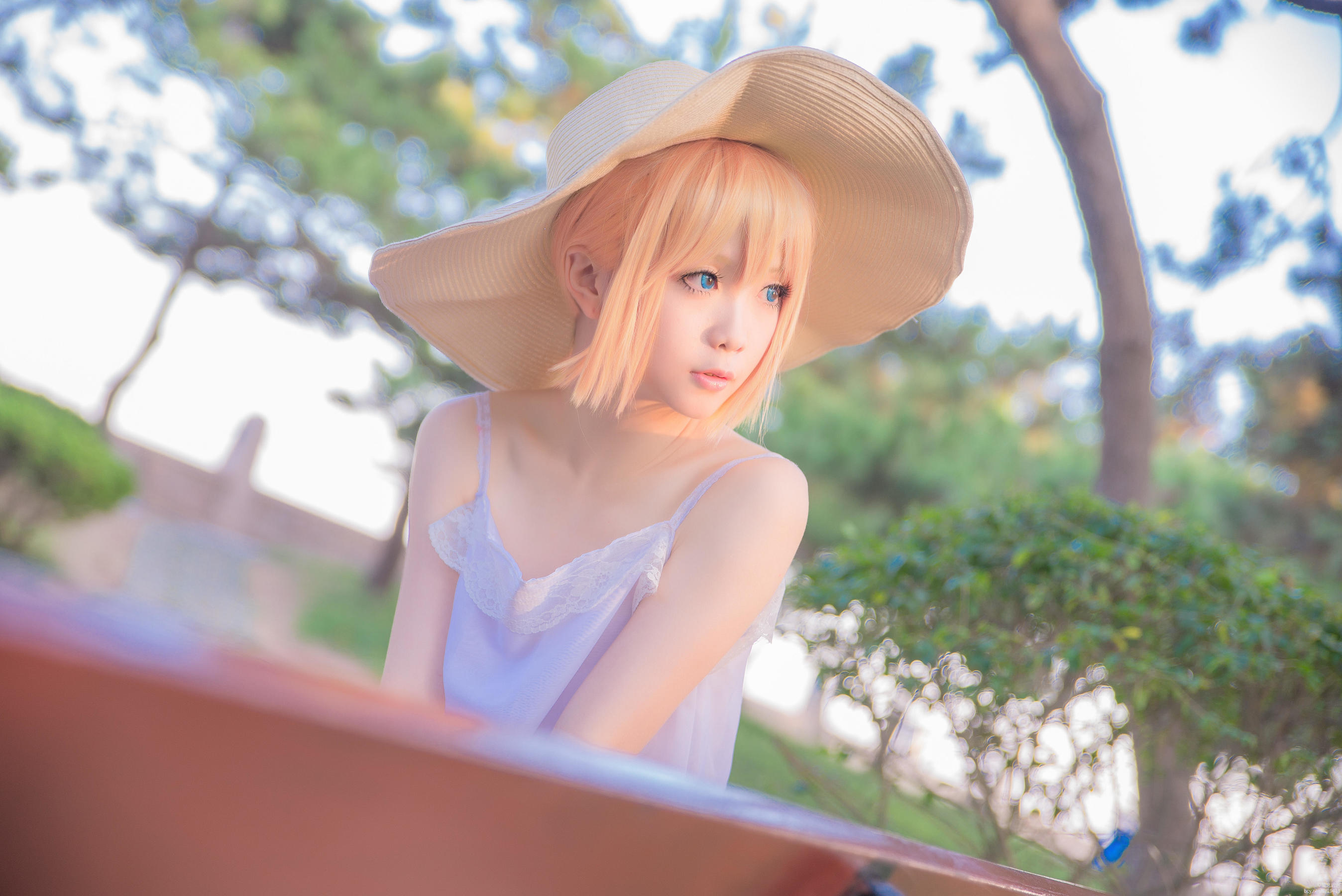 [网红Coser]星之迟迟《刀剑乱舞COS乱藤四郎》写真集插图7